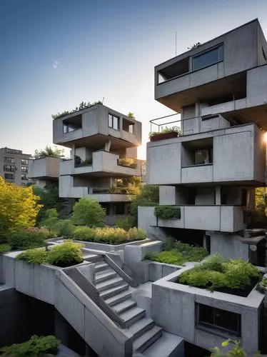 habitat 67,seidler,corbu,lasdun,brutalist,scampia,modern architecture,brutalism,cubic house,cantilevers,corbusier,interlace,hejduk,rigshospitalet,cantilevered,kirrarchitecture,concrete blocks,docomomo,residential,kimmelman,Art,Classical Oil Painting,Classical Oil Painting 41