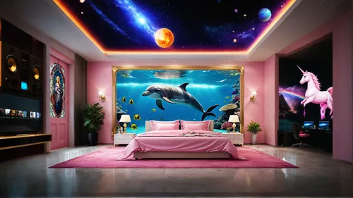 aquarium decor,great room,aquarium lighting,aquarium,kids room,dolphin background,aquariums,the little girl's room,fish tank,sleeping room,baby room,modern room,children's bedroom,mermaid background,dolphinarium,3d fantasy,interior design,3d background,modern decor,ocean paradise