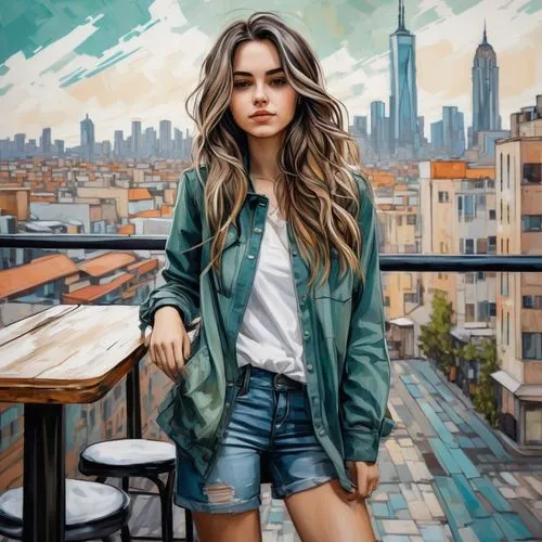 donsky,photo painting,world digital painting,allyson,city ​​portrait,digital painting,allyne,denim background,portrait background,thirlwall,art painting,jeans background,boho art style,watercolor background,digital art,pittura,painting,colorful background,allylic,creative background,Illustration,Realistic Fantasy,Realistic Fantasy 23