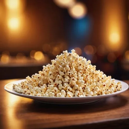 A plate of popcorn,pop corn,movie theater popcorn,kernels,popcorn,parmesan wafers,playcorn,cornick,popcorn machine,quinoa,sorghum,maize,spaetzle,parmesan,cereal grain,parmigiano,corm,grains,apple kern