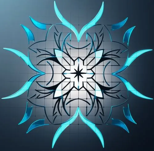 a flower designed in various shades of blue,motifs of blue stars,snowflake background,lotus png,blue snowflake,mandala background,mandala flower,Unique,Design,Logo Design