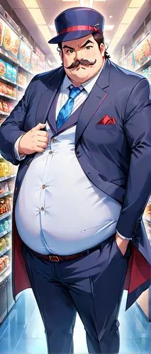 shopkeeper,malasada,sales man,convenience store,junk food,waiter,policeman,chef's uniform,cashier,businessman,shopping icon,inspector,police uniforms,pizza supplier,mailman,sonoda love live,anime japanese clothing,officer,merchant,diet icon,Anime,Anime,Realistic