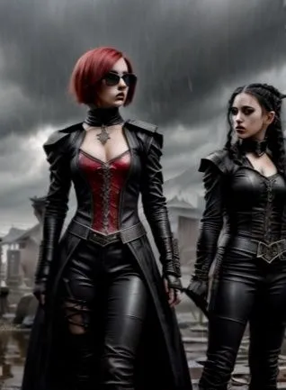 bloodrayne,gothika,superheroines,romanoff,temptresses,angels of the apocalypse,sorceresses,gothams,dark gothic mood,vampyres,gothicus,birds of prey,arkham,fembots,bad girls,heroines,titans,sapphic,tri