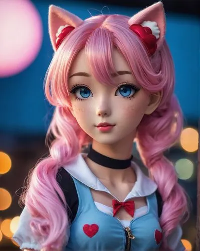 chibiusa,doll's facial features,doll cat,artist doll,female doll,doll paola reina,Photography,General,Cinematic