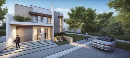 modern house,3d rendering,fresnaye,smart house,smart home,modern architecture