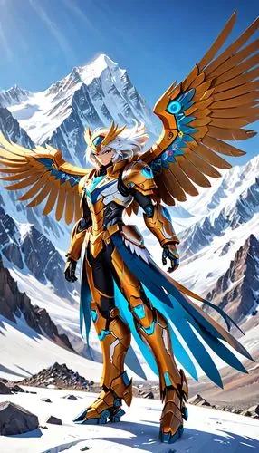 gryphon,archangel,the archangel,imperial eagle,garuda,griffon bruxellois,athena,sky hawk claw,wind warrior,white eagle,horus,heroic fantasy,argus,uriel,wing ozone rush 5,bird of prey,eagle,adler,falconer,mongolian eagle,Anime,Anime,General