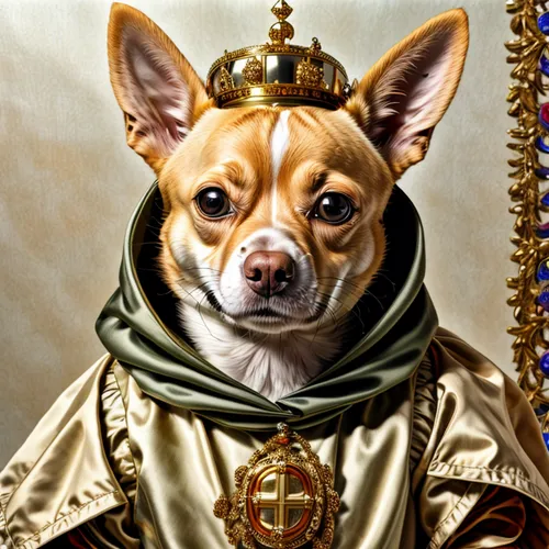 the french bulldog,pinscher,emperor,chinese imperial dog,grand duke,king caudata,german pinscher,heraldic animal,imperial coat,pharaoh hound,nuncio,austrian pinscher,pope,emperor of space,aristocrat,appenzeller sennenhund,admiral von tromp,chihuahua,basenji,king charles spaniel