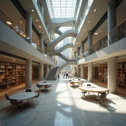 university library,hallward,atrium,atriums,staatsbibliothek,bibliotheek,schulich,bibliotheque,libraries,library,bibliothek,kaust,bibliotheca,macewan,technion,embl,bookbuilding,librarything,ucd,biblioteca,Photography,General,Realistic