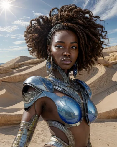 warrior woman,female warrior,symetra,african american woman,beautiful african american women,nova,tassili n'ajjer,avatar,alien warrior,black women,breastplate,african woman,head woman,xmen,ebony,wind warrior,fantasy woman,maria bayo,x-men,zion