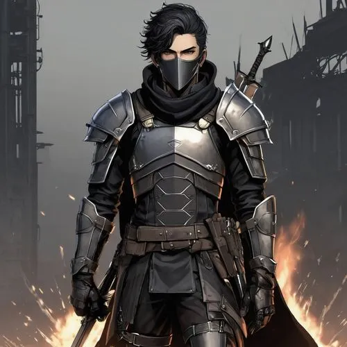 corvo,leonhardt,deathstroke,kaidan,mercenary,xiahou,Conceptual Art,Fantasy,Fantasy 33