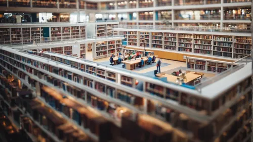 university library,digitization of library,library,tilt shift,library book,bookstore,bookshelves,book store,book wall,reading room,bookshop,bookshelf,bibliology,the books,stack of books,old library,bo