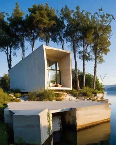 dunes house,house by the water,summer house,house with lake,utzon,cubic house,mid century house,dinesen,beach house,siza,champalimaud,malaparte,snohetta,eichler,breuer,corten steel,boat house,savoye,pool house,cube house,Photography,General,Realistic