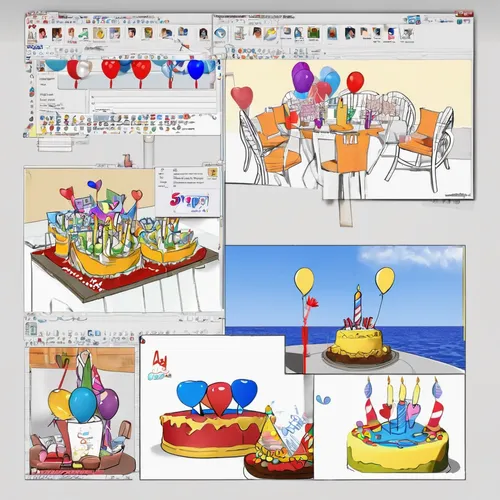 Compose a funny birthday wish for a family member,clipart cake,multimedia software,3d modeling,graphics software,emoji balloons,school administration software,computer graphics,openoffice,inkscape,scr