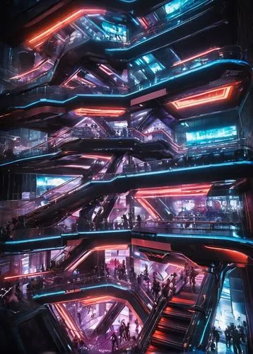 polara,cybercity,spaceship interior,futuristic landscape,jukebox,cyberview,futuristic art museum,arktika,arcology,futuristic,scifi,escalators,synth,sector,vanu,cyberia,kaidan,cyberscene,ufo interior,solaris,Conceptual Art,Fantasy,Fantasy 26