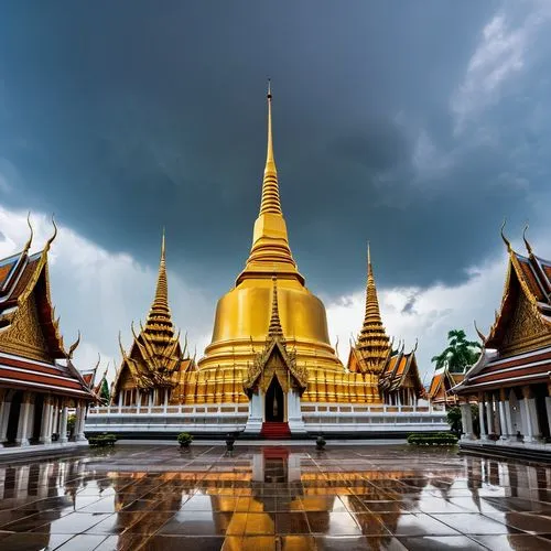 phra,dhammakaya pagoda,grand palace,myanmar,buddhist temple complex thailand,phnom,Photography,General,Realistic