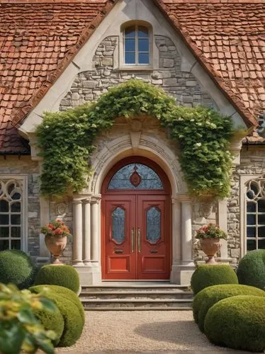 garden door,entryway,the threshold of the house,front door,house entrance,garden elevation,fairy door,doorways,beautiful home,exterior decoration,stone gate,entryways,portal,country estate,door trim,country house,country cottage,door wreath,kleinburg,gatehouses,Unique,Design,Knolling