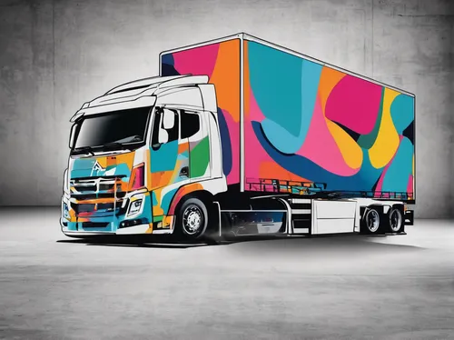 cybertruck,easter truck,kei truck,semitrailer,truck,daf,lorry,advertising vehicle,daf daffodil,racing transporter,breakdown van,semi,commercial vehicle,light commercial vehicle,opel movano,volkswagen crafter,18-wheeler,daf 66,delivery truck,rock'n roll mobile,Art,Artistic Painting,Artistic Painting 42