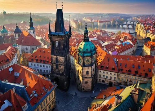 prague,prag,praha,bamberg,nuremberg,rothenburg,praag,praga,meissen,erfurt,lueneburg,český krumlov,yezhel,gdansk,nurnberg,quedlinburg,wroclaw,chrobry,prague castle,luneburg,Art,Artistic Painting,Artistic Painting 27