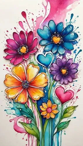 flower painting,watercolor flowers,watercolour flowers,watercolor flower,watercolour flower,colorful daisy,colorful floral,floral rangoli,flower art,flower drawing,cartoon flowers,colorful flowers,watercolor floral background,mandala flower illustration,dahlias,zinnias,gerbera daisies,mandala flower drawing,floral background,pink daisies,Unique,Paper Cuts,Paper Cuts 01