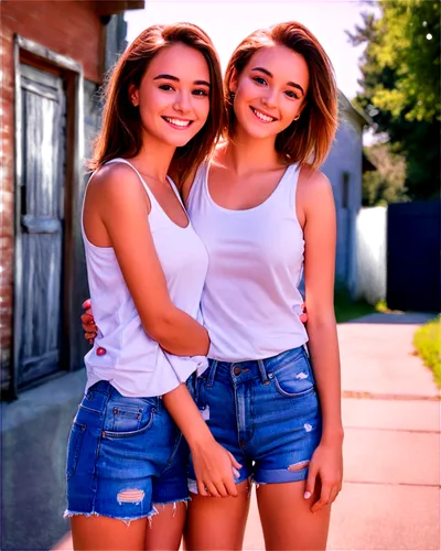 jerrie,zella,granddaughters,sista,two girls,sisters,twinkies,spokesmodels,photo shoot with edit,lydians,dimes,jeans background,beautiful photo girls,jori,kadison,reedited,twin,pretty girls,denim background,jet and free and edited,Illustration,Abstract Fantasy,Abstract Fantasy 23