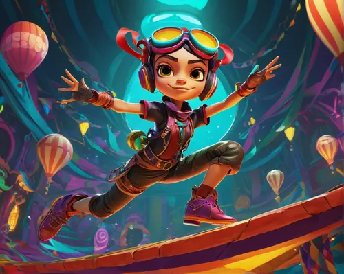 scandia gnome,flying girl,game illustration,adventurer,cirque,elves flight,gnome skiing,scandia gnomes,colorful foil background,party banner,fairies aloft,diwali banner,monsoon banner,parachutist,jester,kite flyer,aquanaut,hot air balloon ride,cirque du soleil,birthday banner background,Art,Classical Oil Painting,Classical Oil Painting 08