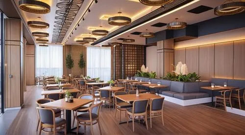 fine dining restaurant,japanese restaurant,salt bar,3d rendering,breakfast room,tallest hotel dubai,a restaurant,modern decor,alpine restaurant,aschaffenburger,new york restaurant,contemporary decor,restaurant bern,dining room,bistro,teppanyaki,beach restaurant,wine bar,modern kitchen interior,piano bar,Photography,General,Cinematic