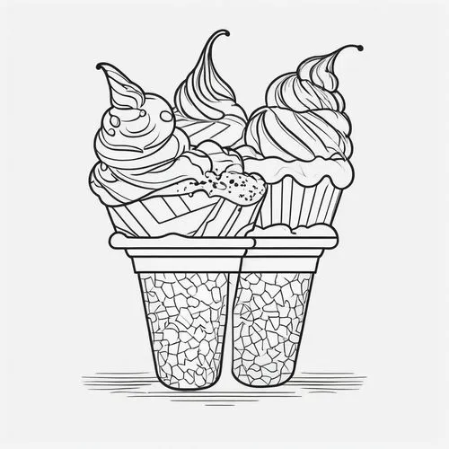 ice cream icons,soft serve ice creams,ice cream cones,ice cream cone,ice cream,ice-cream,icecream,food line art,ice creams,sundae,cupcake pattern,ice cream stand,sweet ice cream,ice cream shop,soft ice cream,soft ice cream cups,variety of ice cream,ice cream cart,vanilla ice cream,whipped ice cream,Illustration,Black and White,Black and White 04