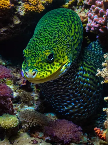 green pufferfish,moray eels,moray eel,moray,fairy wrasse,wrasse,miniatus grouper,wrasses,coral reef fish,trunkfish,grouper,coral fish,boxfishes and trunkfish,lemon surgeonfish,triggerfish-clown,marine fish,parrotfish,triggerfish,boxfish,mandarinfish,Illustration,Japanese style,Japanese Style 17