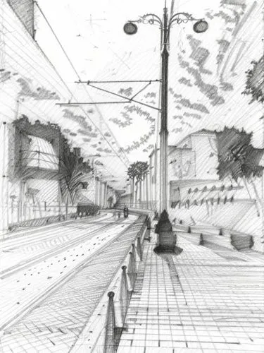 street plan,street view,the boulevard arjaan,the street,street scene,pedestrian zone,avenue,tram road,street,sidewalk,underpass,roadway,city highway,shopping street,subway station,boulevard,urban design,broadway at beach,public space,promenade,Design Sketch,Design Sketch,Pencil Line Art