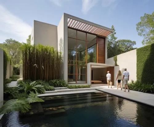 landscape design sydney,garden design sydney,landscape designers sydney,modern house,3d rendering,pool house,Photography,General,Realistic