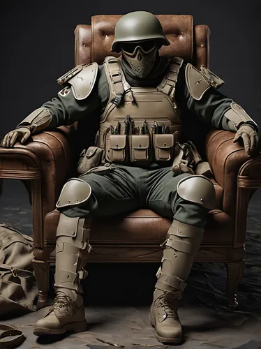 new concept arms chair,combat medic,eod,ballistic vest,soldier,military uniform,war correspondent,soldier's helmet,chair png,federal army,war veteran,solider,pubg mascot,lost in war,army men,usmc,grenadier,khaki,recruiter,gi,Photography,Fashion Photography,Fashion Photography 02