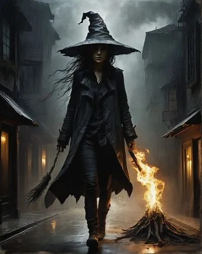 witchfinder,witching,witch,sorceresses,ravenloft,bewitching,Illustration,Abstract Fantasy,Abstract Fantasy 18