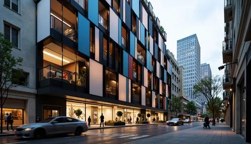 multistoreyed,paris shops,boutiques,glass facades,shopping street,glass facade,streetscape,adjaye,cheapside,galeries,andaz,broadmead,fashion street,herrengasse,broadgate,associati,maisonneuve,storefronts,quartier,5th avenue