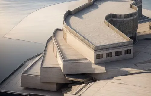 sydney opera house,dead sea scrolls,sydney opera,cooling tower,soumaya museum,saltworks,concrete plant,3d rendering,roof panels,hydropower plant,walt disney concert hall,tempodrom,roof domes,disney co