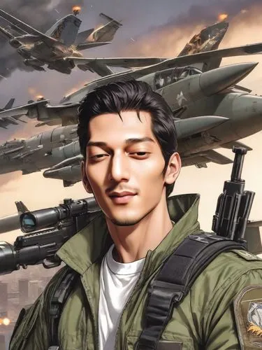 fighter pilot,airman,shenyang j-8,cg artwork,bomber,air combat,six day war,shenyang j-6,portrait background,the face of god,pilot,twitch icon,saji,gi,captain p 2-5,edit icon,helicopter pilot,background image,glider pilot,male character,Digital Art,Comic