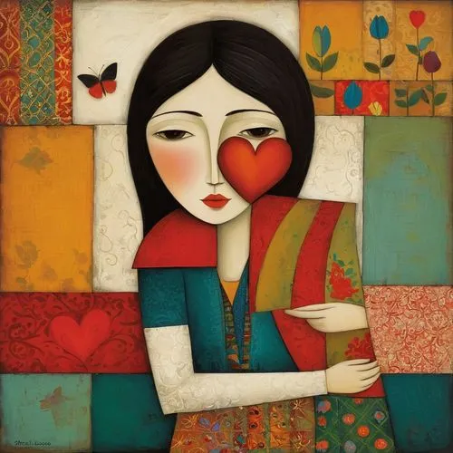 gholamhossein,carol colman,farrokhzad,mathlouthi,behbehani,sawant,boualem,carol m highsmith,birds with heart,lahav,viveros,hosseinpour,mostovoy,milentijevic,girl with cloth,love bird,ajanovic,rahimov,janome chow,todorovic,Art,Artistic Painting,Artistic Painting 29