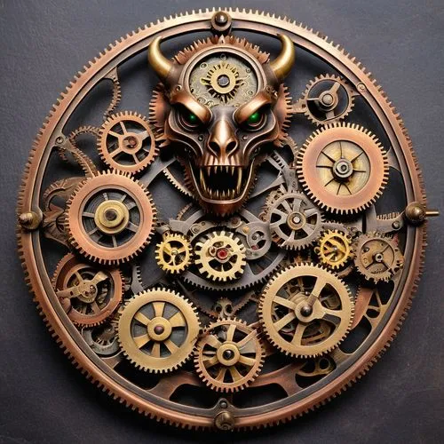 steampunk gears,ship's wheel,clockmaker,cog,steampunk,wall clock,clockwork,ships wheel,gears,cogwheel,cogs,mechanical,mechanical puzzle,bearing compass,mechanical watch,watchmaker,wooden cable reel,time spiral,old clock,longcase clock,Illustration,Realistic Fantasy,Realistic Fantasy 13