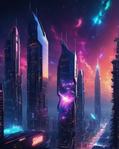 futuristic landscape,cybercity,scifi,cityscape,space art,sky space concept,monoliths,galaxy,coruscant,nebulos,fantasy city,vanu,alien world,skyscrapers,futuristic,metropolis,city skyline,sci - fi,cyberia,cyberworld,Conceptual Art,Sci-Fi,Sci-Fi 30