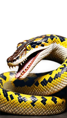 carpet python,yellow python,burmese python,rock python,venomous snake,boa constrictor,constrictor,python,african house snake,pointed snake,snakebite,kingsnake,tiger python,rattlesnake,sharptail snake,rat snake,snake pattern,serpentes,western terrestrial garter snake,common garter snake,Art,Artistic Painting,Artistic Painting 45