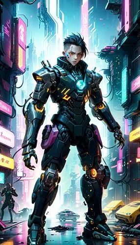 cyberpunk,cyborg,sci fiction illustration,cyber,cybernetics,mecha,game illustration,bolt-004,mech,electro,neottia nidus-avis,cg artwork,sigma,scifi,renegade,dystopia,nexus,cyberspace,wuhan''s virus,futuristic,Anime,Anime,General