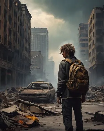 post apocalyptic,abnegation,postapocalyptic,post-apocalyptic landscape,cloverland,cloverfield,apocalyptic,destroyed city,hondros,chronicle,hooten,counterinsurgent,apocalypse,dystopian,homefront,europacorp,initiates,lost in war,apocalyptically,survivalism,Conceptual Art,Oil color,Oil Color 11