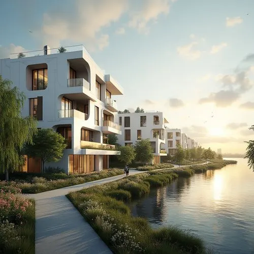 3d rendering,cube stilt houses,stilt houses,townhomes,westhaven,new housing development,waterview,residentie,arkitekter,house by the water,europan,floating huts,render,houten,townhouses,riverland,contemporaine,residencial,houseboats,maisonettes,Photography,General,Realistic