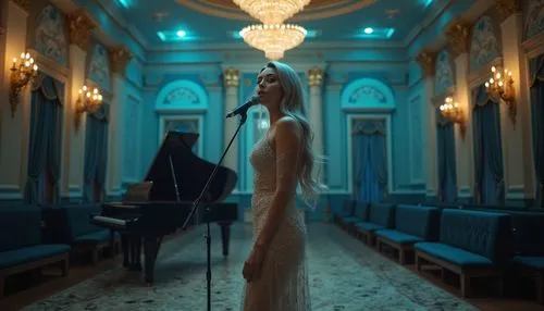 blue room,hallway,elegante,a floor-length dress,ballroom,girl in a long dress,chandelier,eveningwear,harpist,girl in a long dress from the back,vaganova,corridors,evening dress,bolshoi,elegance,corridor,grandeur,cinderella,the bride,elegant,Photography,General,Realistic