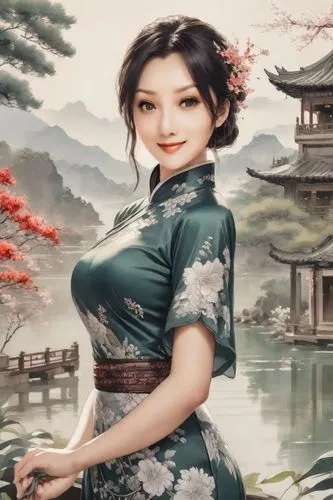 oriental painting,chinese art,oriental princess,oriental girl,asian woman,korean culture,hanbok,chinese background,shuanghuan noble,rou jia mo,mulan,yi sun sin,geisha,tai qi,siu mei,oriental,asian culture,inner mongolian beauty,korean history,japanese woman