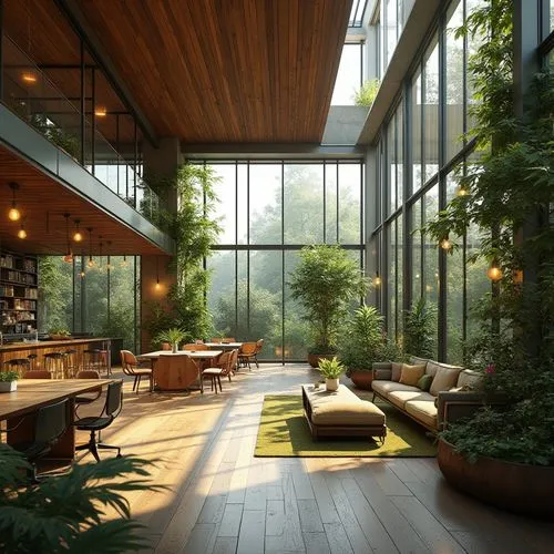 atriums,wintergarden,conservatory,atrium,sunroom,forest house,indoor,lobby,interior modern design,hotel lobby,loft,luxury home interior,winter garden,streamwood,breakfast room,landscaped,livingroom,amanresorts,indoors,living room,Photography,General,Realistic