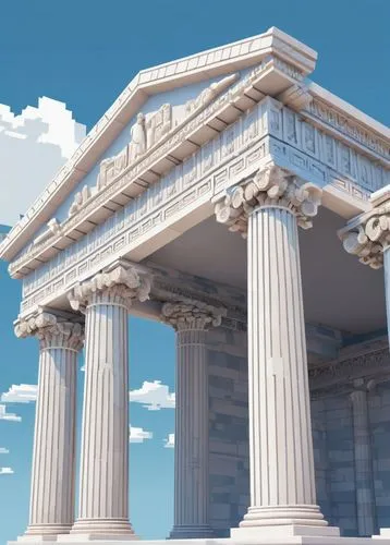 doric columns,greek temple,columns,pillars,erechtheion,roman columns,entablature,pillar capitals,columned,three pillars,pediment,zappeion,roman temple,house with caryatids,neoclassical,colonnaded,acropolis,caryatids,colonnades,erechtheus,Unique,Pixel,Pixel 01