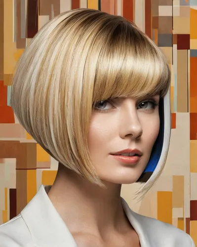 asymmetric cut,colorpoint shorthair,pixie-bob,short blond hair,bowl cut,artificial hair integrations,bob cut,pixie cut,retro lampshade,asian conical hat,blonde woman,art deco woman,girl-in-pop-art,trend color,artist color,cool blonde,cloche hat,beautiful bonnet,fashion vector,blond girl,Illustration,Vector,Vector 07