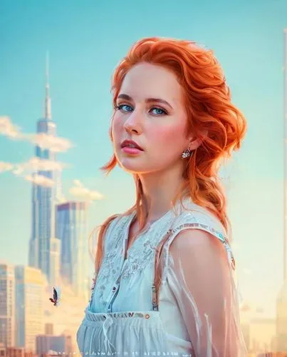 demelza,aliona,yelizaveta,kidman,redhair,redheads,Common,Common,Cartoon