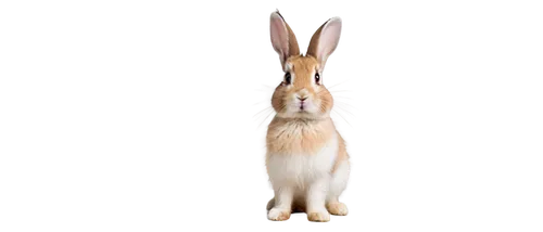 Front-facing rabbit, cute expression, big brown eyes, twitching whiskers, fluffy white fur, pink nose, rounded ears, standing on hind legs, paws together, soft sunlight, shallow depth of field, warm c