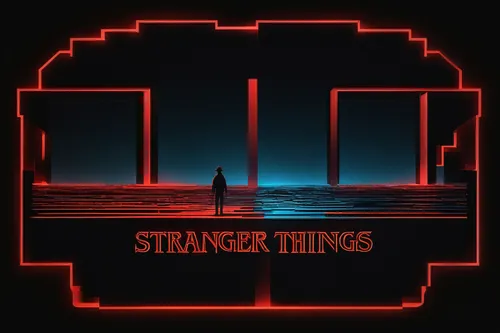 stranger,strokes,strings,eleven,things,soundcloud icon,thing,80's design,album cover,1986,drinking straw,resistor,cd cover,1980s,1982,store icon,range stormer,string,soundcloud logo,stereo,Illustration,Abstract Fantasy,Abstract Fantasy 20